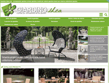 Tablet Screenshot of giardinoidea.com